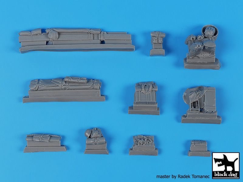 Black Dog T35227 German tank Elefant Sd.Kfz 184 accessories set 1/35 – Bild 5