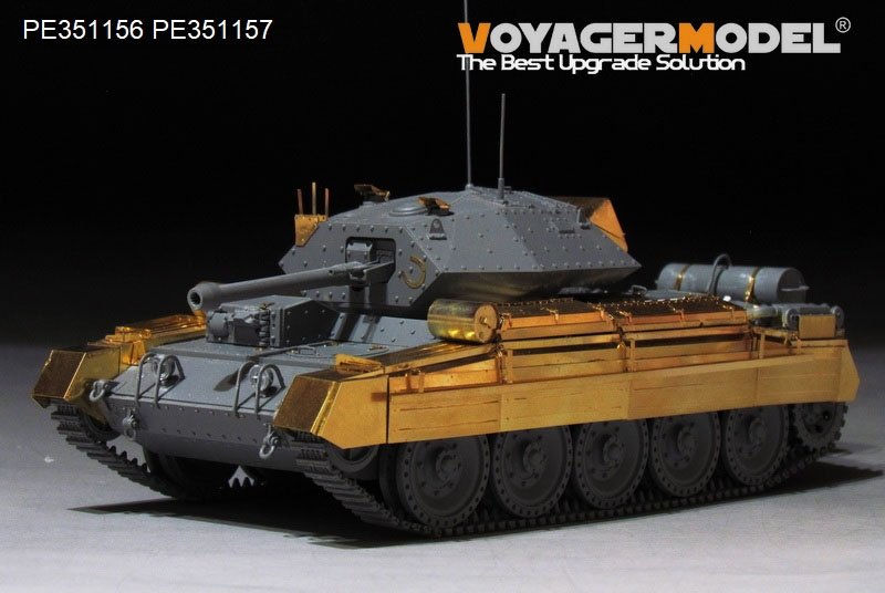 Voyager Model PE351157 WWII UK Crusader Mk.III tank Fenders (For Boder BT-012) 1/35 – image 2