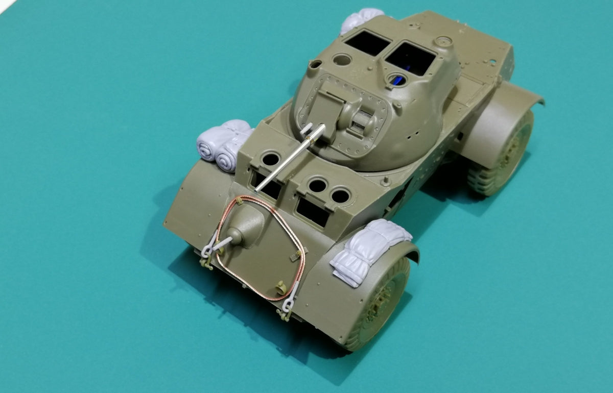 Eureka XXL ER-3570 Upgrade &amp;amp; Stowage Set for T17E1 Staghound (Bronco) 1/35 – zdjęcie 11