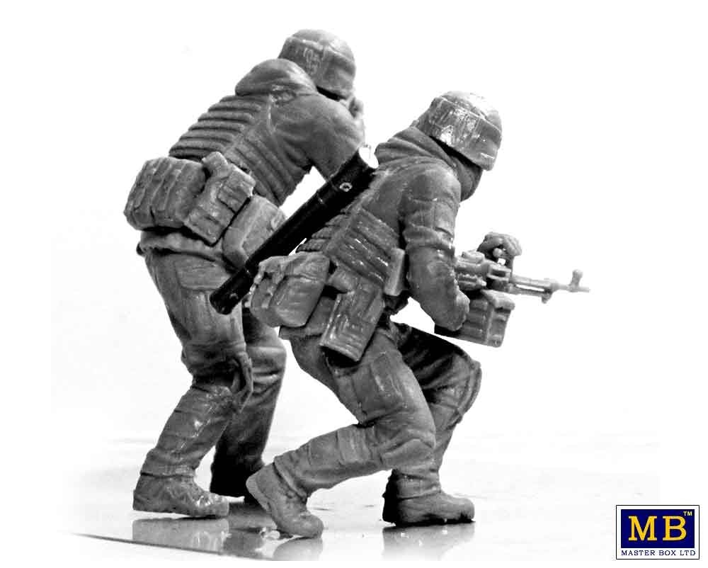 Master Box 35225, série Guerre russo-ukrainienne, maquette n° 3. Défense de Kharkiv, mars 2022, échelle 1/35 – image 6