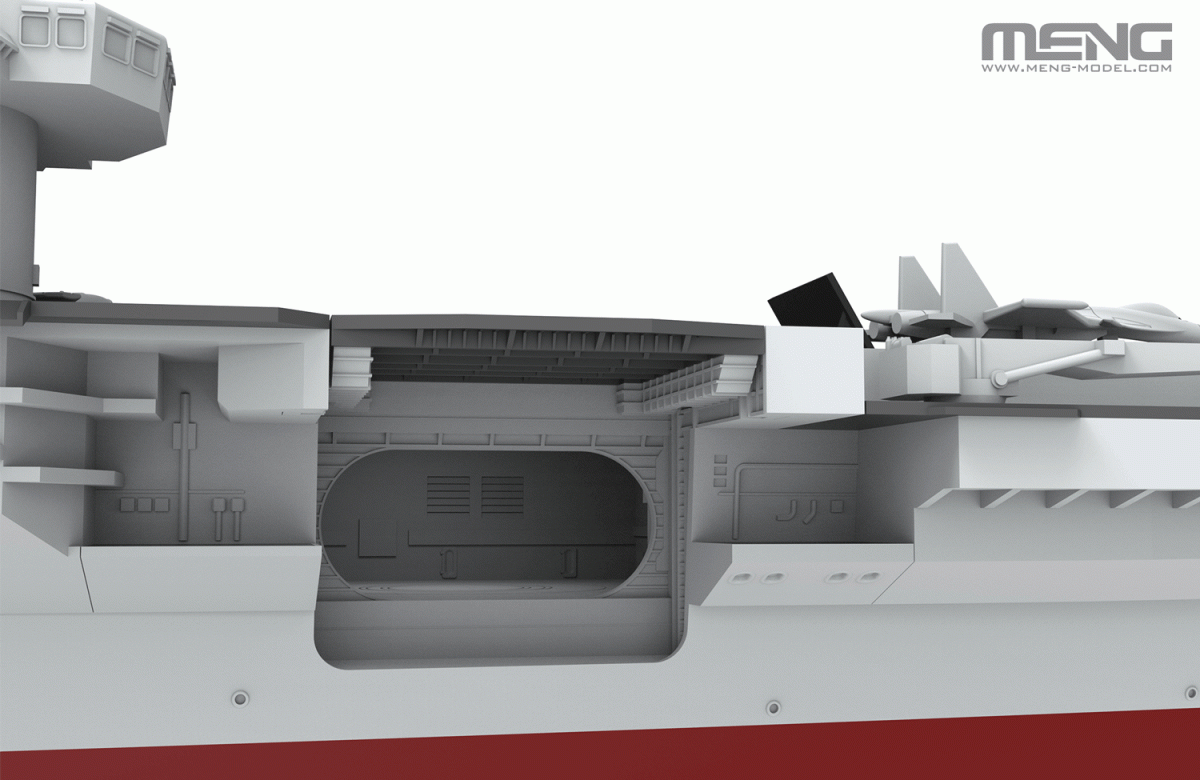 Meng Model PS-010 Aircraft Liaoning 1/700 – zdjęcie 9