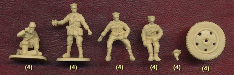 Hat 8157 WW2 Polish Artillery Crew 1/72