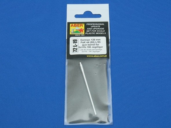 Aber 72L-19 128mm PaK 44 (80) L/55 gun barrel for Sd.Kfz.186 Jagdtiger / German 128mm PaK 44 (80) L/55 gun barrel for Sd.Kfz.186 Jagdtiger 1/72 – image 4