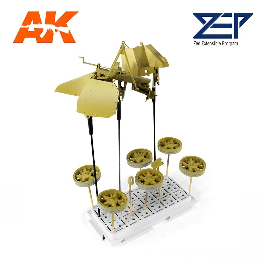 Support ZEP MS205 pour pièces de peinture  – image 2