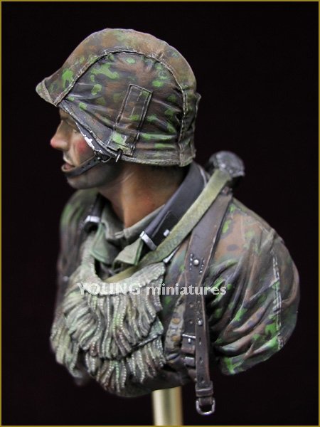 Young Miniatures YM1840 German Waffen SS Battle of Kursk 1943 1/10 – immagine 3