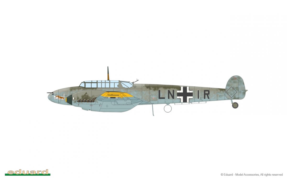 Eduard 8209 Bf 110C 1/48 – imagen 19