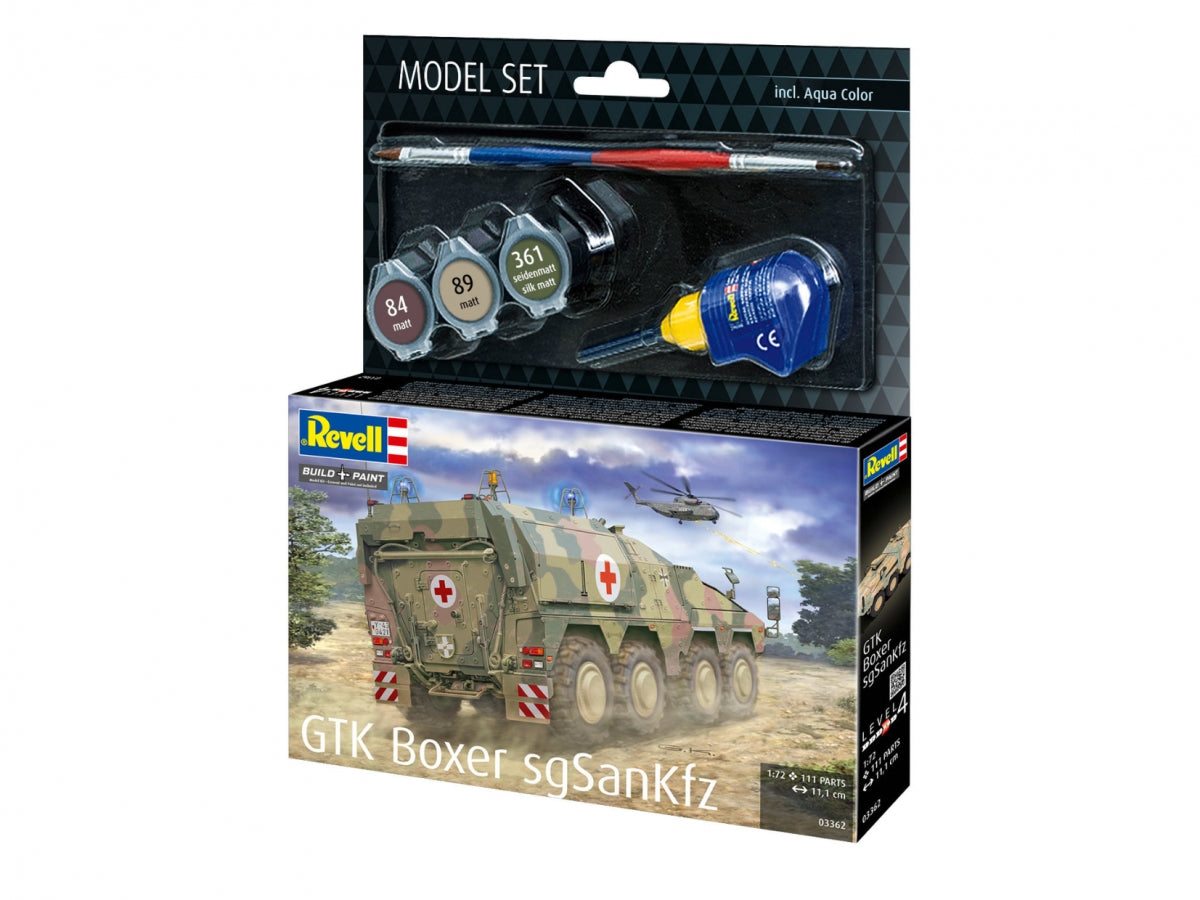 Revell 63362 GTK Boxer sgSanKfz Model Set 1 1/72 – imagen 5