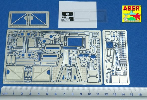 Aber 35149 Niemiecki ciagnik polgasienicowy Sd.Kfz 11/4 cz.1 zest.podst.(AFV) 1/35 – immagine 2