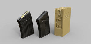 EUREKA XXL E-043 2 cm FlaK38 ammo boxes and magazines 1/35 – Bild 3