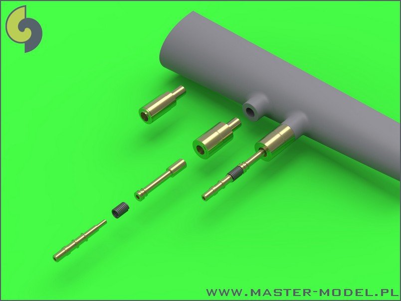 Master AM-48-095 Fairey Firefly - Hispano 20mm cannons with uncovered barrels 1/48 – immagine 2
