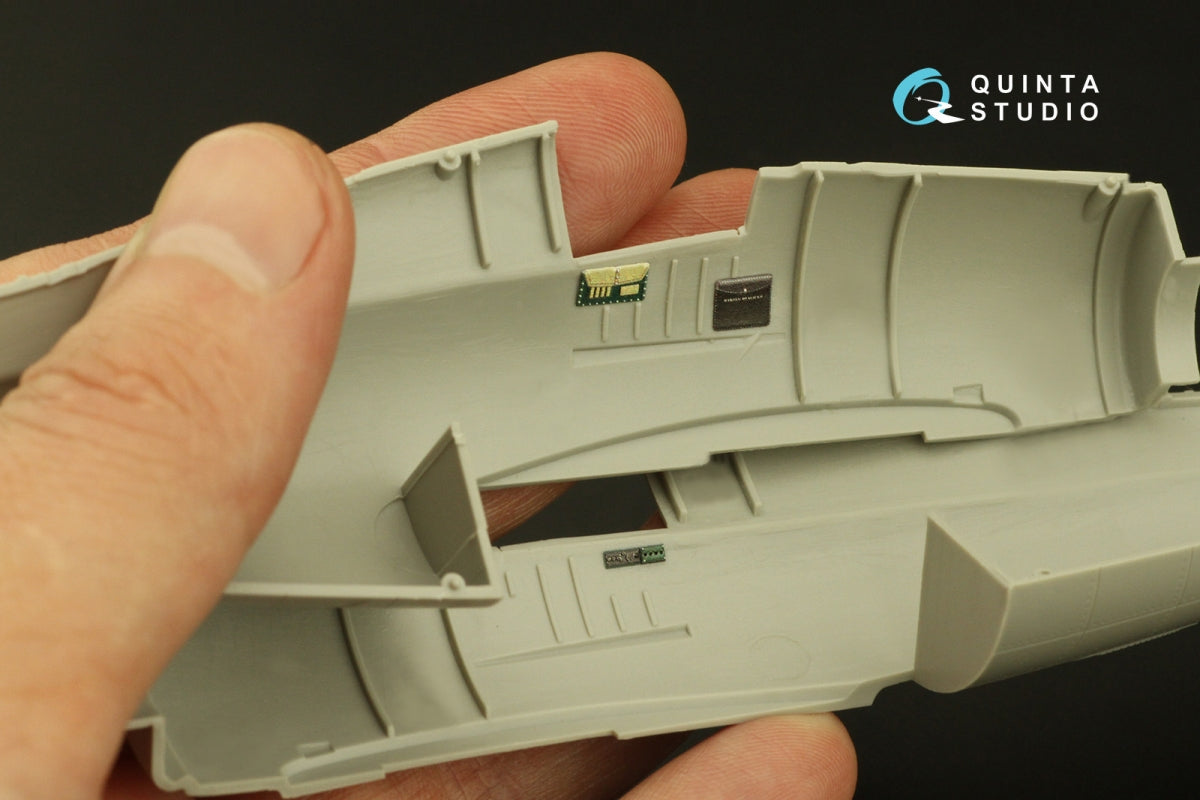 Quinta Studio QD48006 F4F-4 Wildcat 3D-Printed coloured Interior on decal paper (HobbyBoss) 1/48 – immagine 9