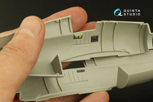 Quinta Studio QD48006 F4F-4 Wildcat 3D-Printed coloured Interior on decal paper (HobbyBoss) 1/48 – immagine 9