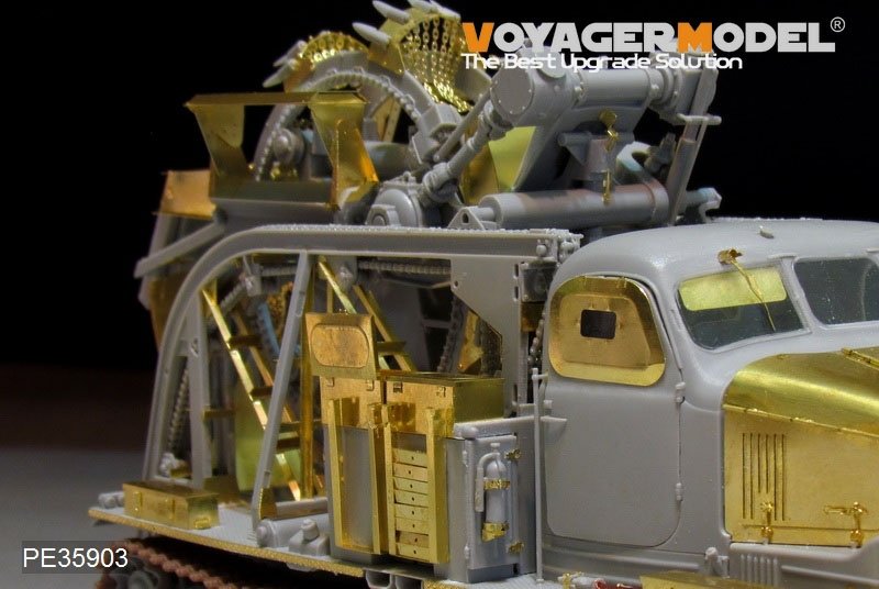 Voyager Model PE35903 Russian BTM-3 High-Speed Trench Digging Vehicle for TRUMPETER 1/35 – Bild 8