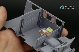 Quinta Studio QD35045 UAZ-3909 3D-Printed &amp;amp; coloured Interior on decal paper (Zvezda) 1/35 – immagine 9