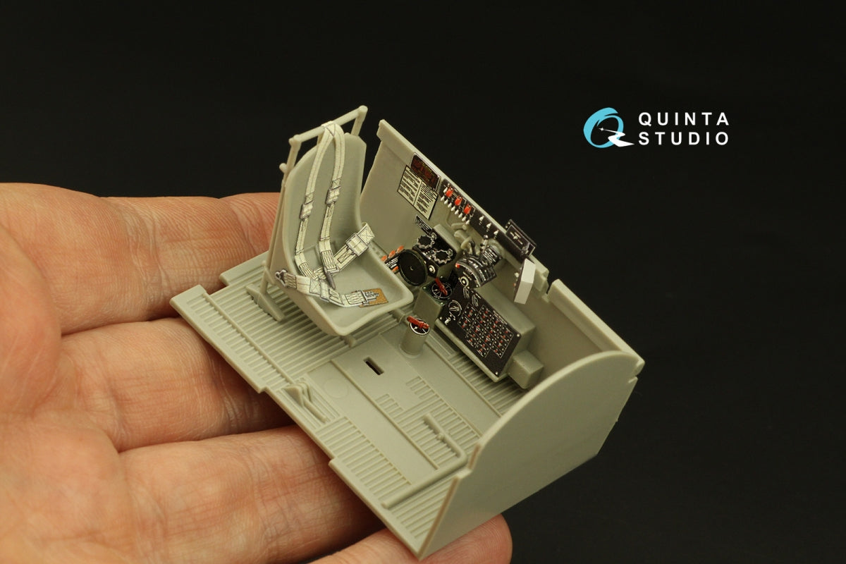 Quinta Studio QD32190 P-47N Thunderbolt 3D-Printed coloured Interior on decal paper (Trumpeter) 1/32 – imagen 6