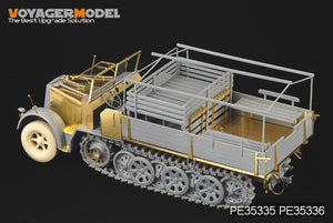 Voyager Model PE35335 WWII German Sd.Kfz.7 8t Late Production For DRAGON 6562 1/35 – zdjęcie 3