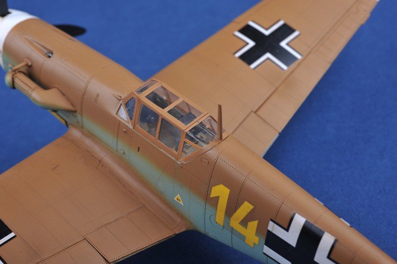 Trumpeter 02293 Messerschmitt Bf 109F-4/Trop 1/32 – image 16