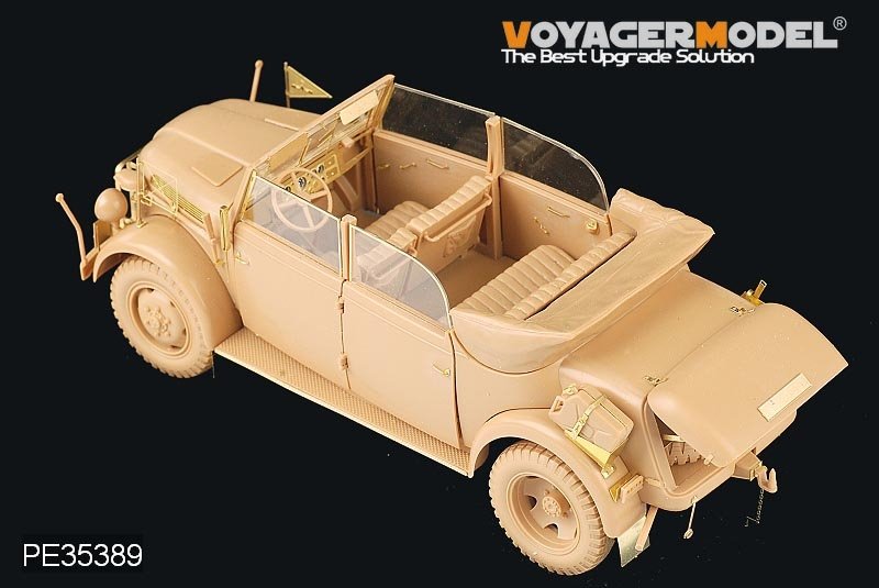 Voyager Model PE35389 WWII German Steyr 1500A Kommandeurwagen for TAMIYA 35235 1/35 – zdjęcie 4