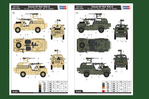 Hobby Boss 82446 Defender XD &amp;#39;Wolf&amp;#39; W.M.I.K. 1/35 – zdjęcie 3