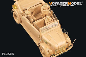 Voyager Model PE35389 WWII German Steyr 1500A Kommandeurwagen for TAMIYA 35235 1/35 – zdjęcie 9