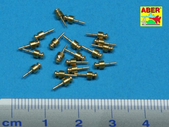 Aber 35D32 Set of 20 short insulators 1/35 – imagen 2