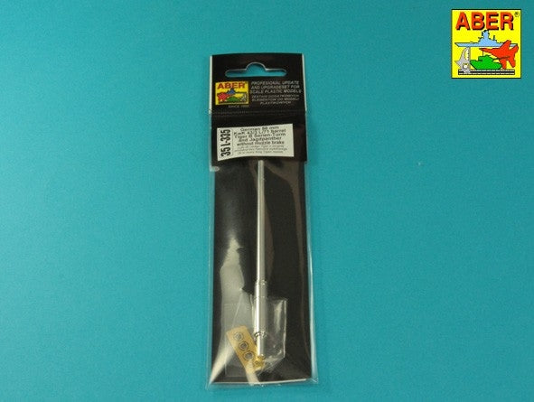 Aber 35L-335 Canon allemand de 88 mm KwK 43 L/71 sans frein de bouche pour Tiger II, Ausf.B Serien Turm &amp;amp; Jagdpanther -fin 1/35 – image 8