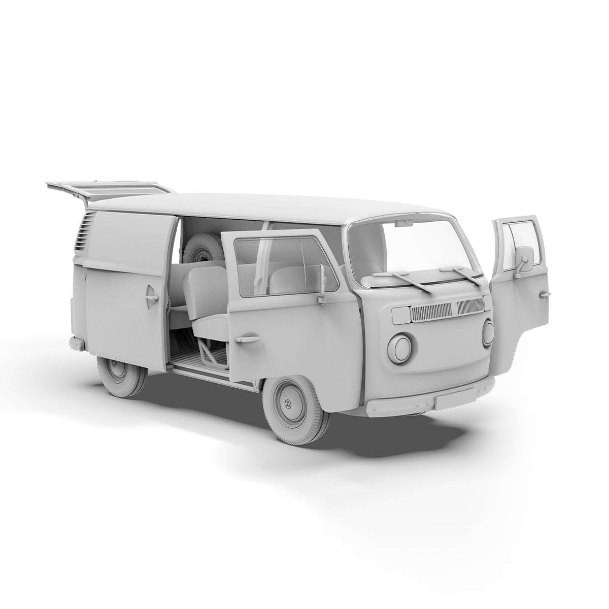 AK Interactive AK35025 T2 MODEL 1972 COMMERCIAL VAN 1/35 – immagine 5