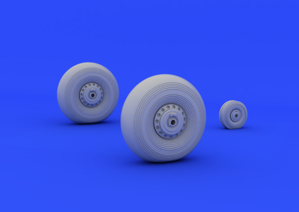 Eduard 672025 Lancaster wheels 1/72 (AIRFIX) – imagen 2