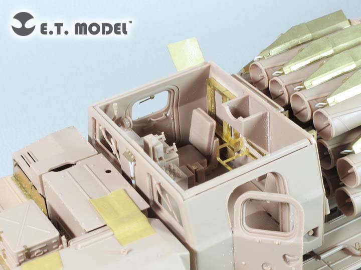 E.T. Model E35-250 Russian Long-Range Rocket Launcher 9A52-2 SMERCH form Meng SS-009 1/35 – Bild 5