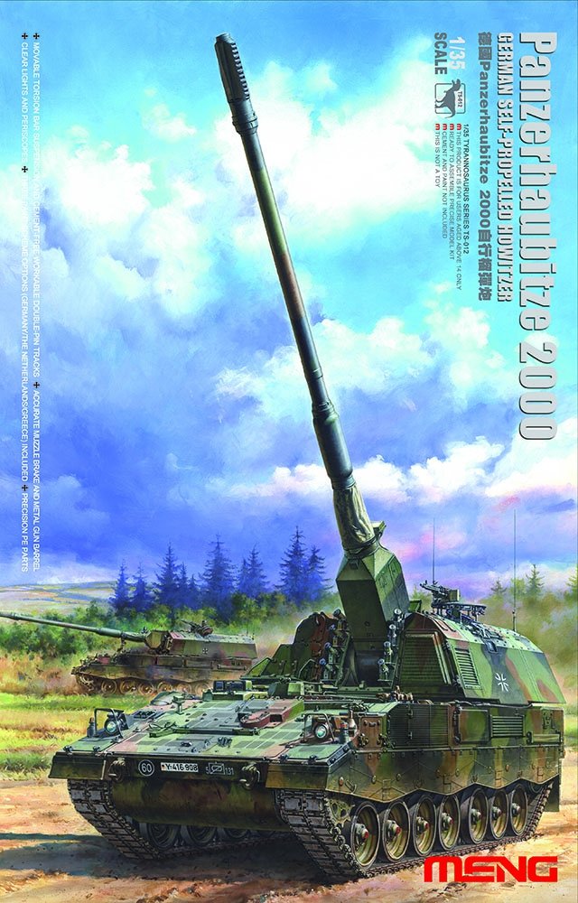 Meng TS-012 PANZERHAUBITZE 2000 SP 1/35