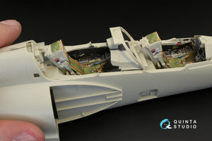 Quinta Studio QD32014 Mirage 2000B-5 (2000-5BGM Mk2) 3D-Printed &amp;amp; coloured Interior on decal paper (for Kitty Hawk kit) 1/32 – zdjęcie 6
