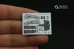 Quinta Studio QDS-48361 A-10C 3D-Printed &amp;amp; coloured Interior on decal paper (Hobby Boss) (Small version) 1/48 – immagine 6
