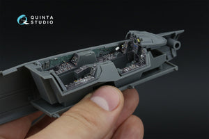 Quinta Studio QD48593 F-14D Super Tomcat 3D-Printed &amp;amp; coloured Interior on decal paper (GWH) 1/48 – zdjęcie 7