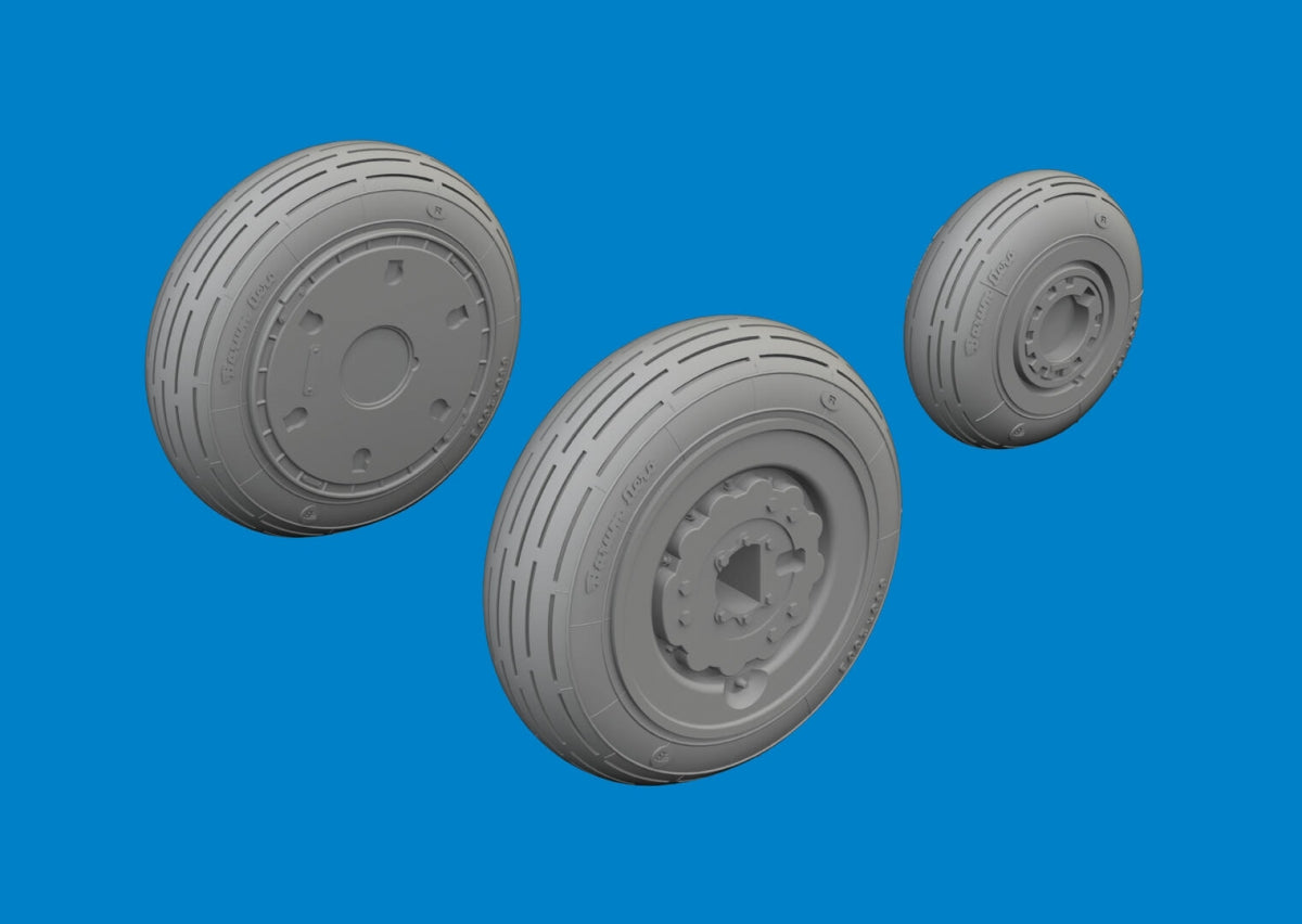 Eduard 6481151 MiG-21F wheels EDUARD 1/48