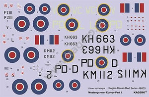 Kagero KD48003 Mustangs over Europe Part 1 Nos. 303 &amp;amp; 309 Squadrons 1/48 – immagine 2