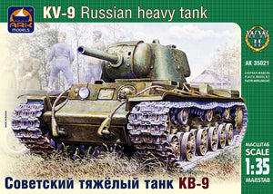 Ark Models 35021 KV-9 Char lourd russe (1/35)