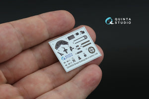 Quinta Studio QD48502 Bristol Bulldog Mk.II 3D-Printed coloured Interior on decal paper (Airfix) 1/48 – immagine 4