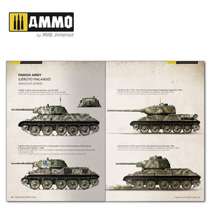 AMMO of Mig Jimenez 6145 T-34 Colors. T-34 Tank Camouflage Patterns in WWII (Multilingual) – imagen 4