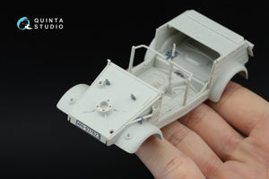 Quinta Studio QD+35151 Kubelwagen Type 82 3D-Printed &amp;amp; coloured Interior on decal paper (Meng VS-016) (with 3D-printed resin parts) 1/35 – immagine 9