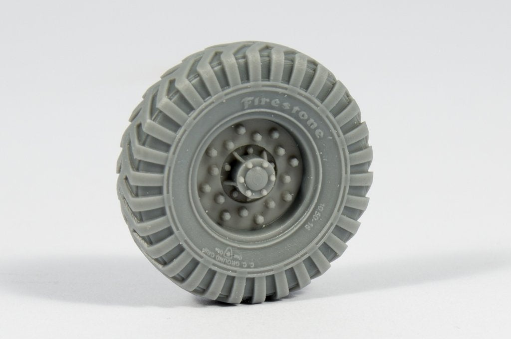 Panzer Art RE35-355 Chevrolet LRDG road wheels (Firestone 1) 1/35 – Bild 2