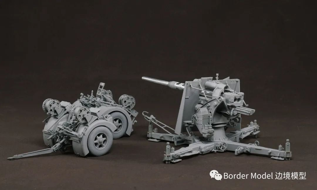 Border Model BT-013 German 88mm Gun Flak36 w/6 anti-aircraft artillery crew members 1/35 – image 8