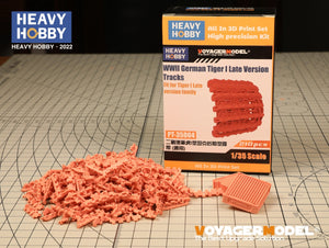 Heavy Hobby PT35004 WWII German Tiger I Late Version Tracks 1/35 – immagine 2
