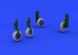 Eduard 648235 F-86F wheels 1/48 (HASEGAWA) – immagine 2