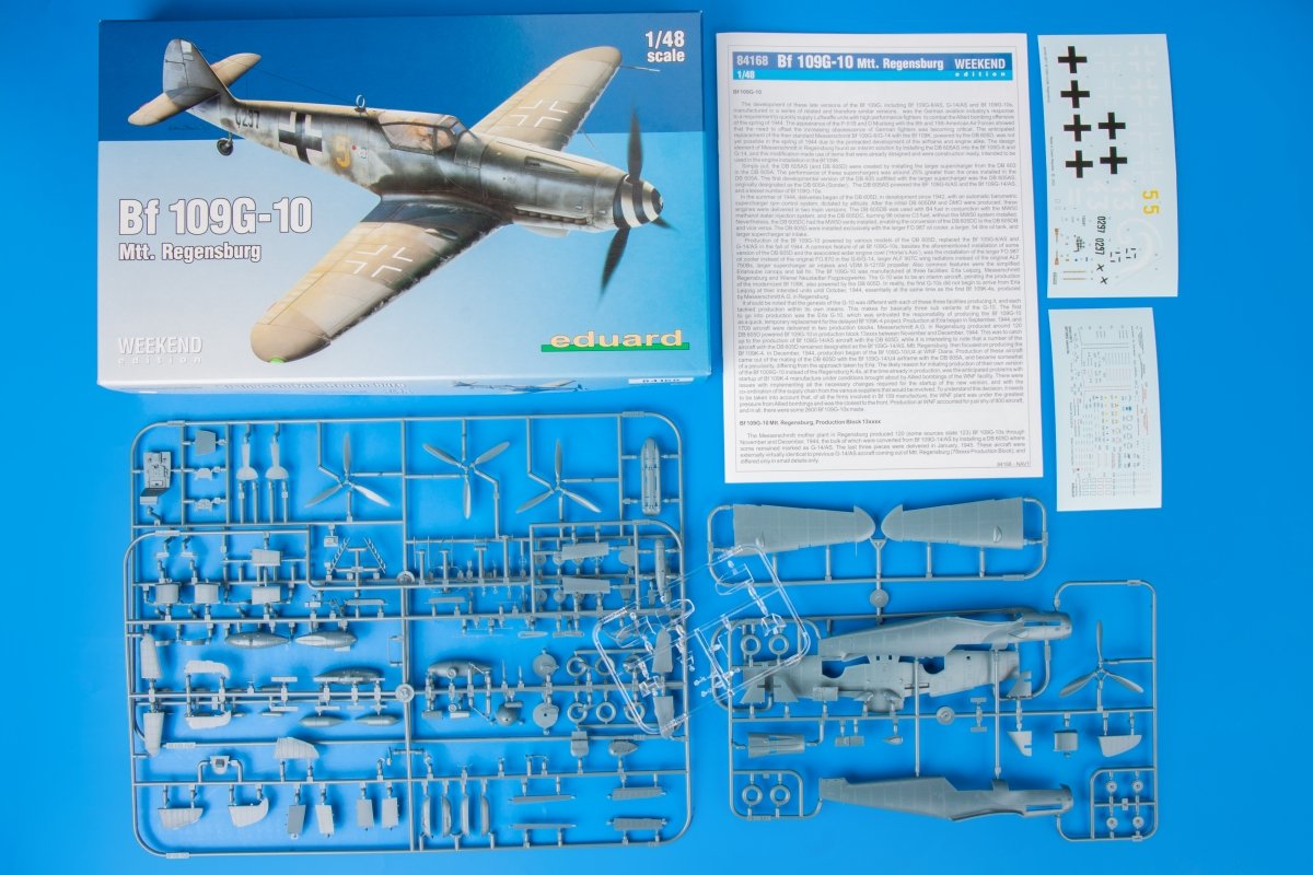 Eduard 84168 Bf 109G-10 Mtt. Regensburg 1/48 – immagine 8