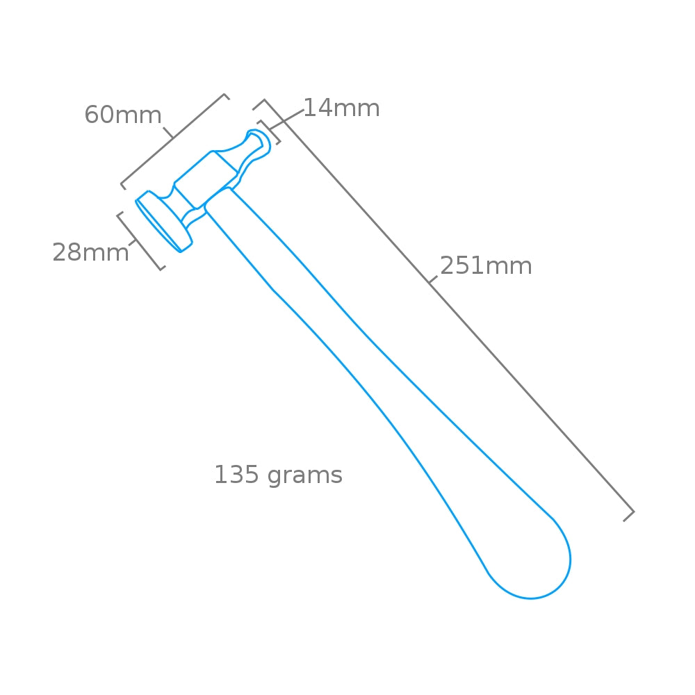Modelcraft PHA8366 Chasing Hammer (5oz/28g) – imagen 2