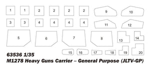 I Love Kit 63536 M1278 Heavy Guns Carrier – General Purpose (JLTV-GP) 1/35 – immagine 6