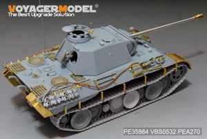 Voyager Model PE35984 WWII German Panther A Tank Early version Basic For TAKOM 2097 1/35 – zdjęcie 3