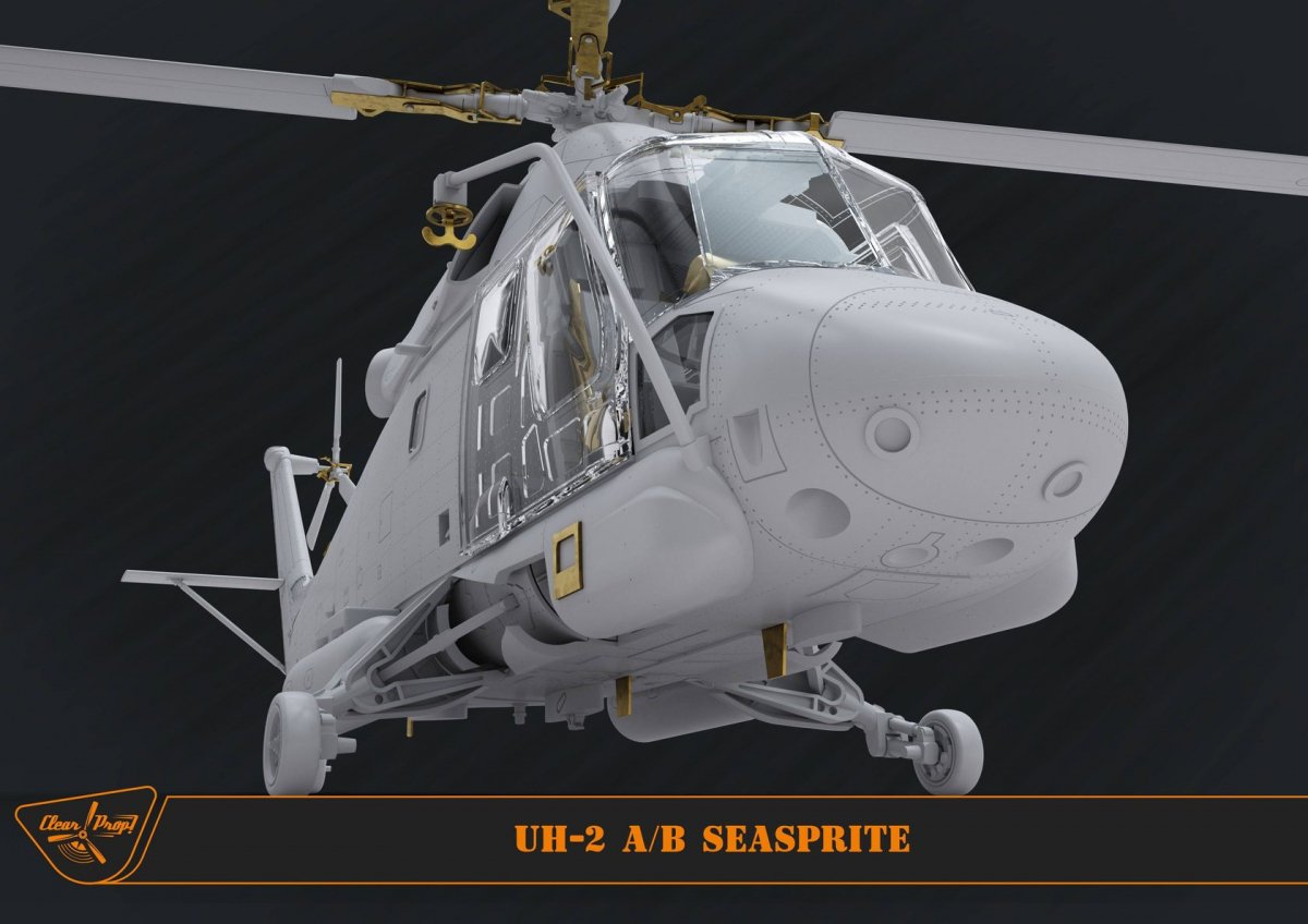 Hélice transparente ! Kit avancé CP72002 UH-2 A/B Seasprite ADVANCED au 1/72 – image 12