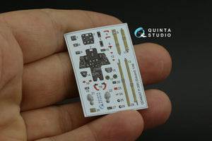 Quinta Studio QD48247 P-39 3D-Printed &amp;amp; coloured Interior on decal paper ( Eduard ) 1/48 – Bild 11