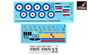 Armory Models 48001 Fairey Flycatcher British interwar FAA Fighter, early version, w/ Jaguar-III engine 1/48 – immagine 16